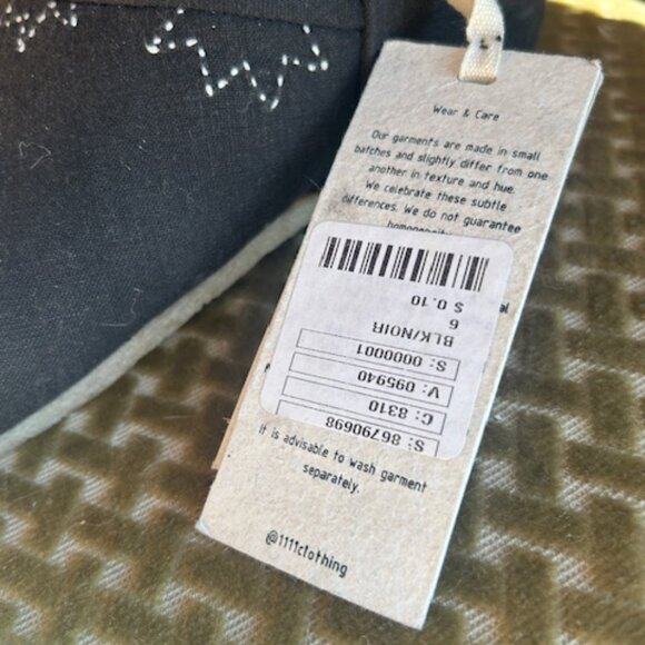 11.11 x We The Free Nightsky Patchwork Hand Made Organic Cotton Slippers - Picture 4 of 16